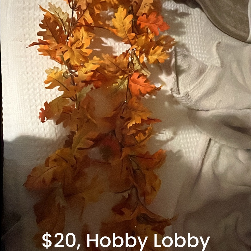 Autumn Leaf Garland